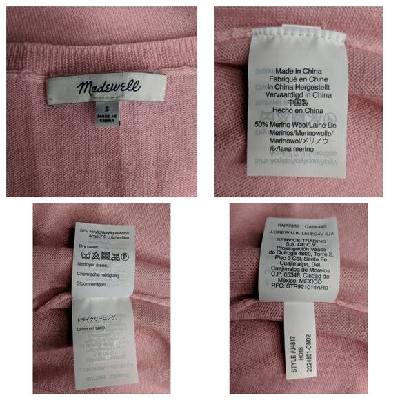 Madewell Southstar Pullover - Size S - NWOT - Picture 6 of 6